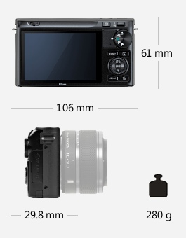 Parametry bezzrcadlovky Nikon 1 J2