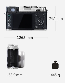 Parametry kompaktu Fujifilm FinePix X100S