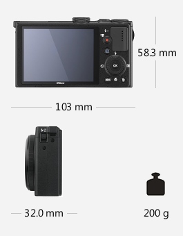 Parametry kompaktu Nikon Coolpix P330