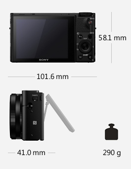 Parametry kompaktu Sony CyberShot DSC-RX100 III