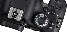 Tělo a ovládání Canon EOS 600D